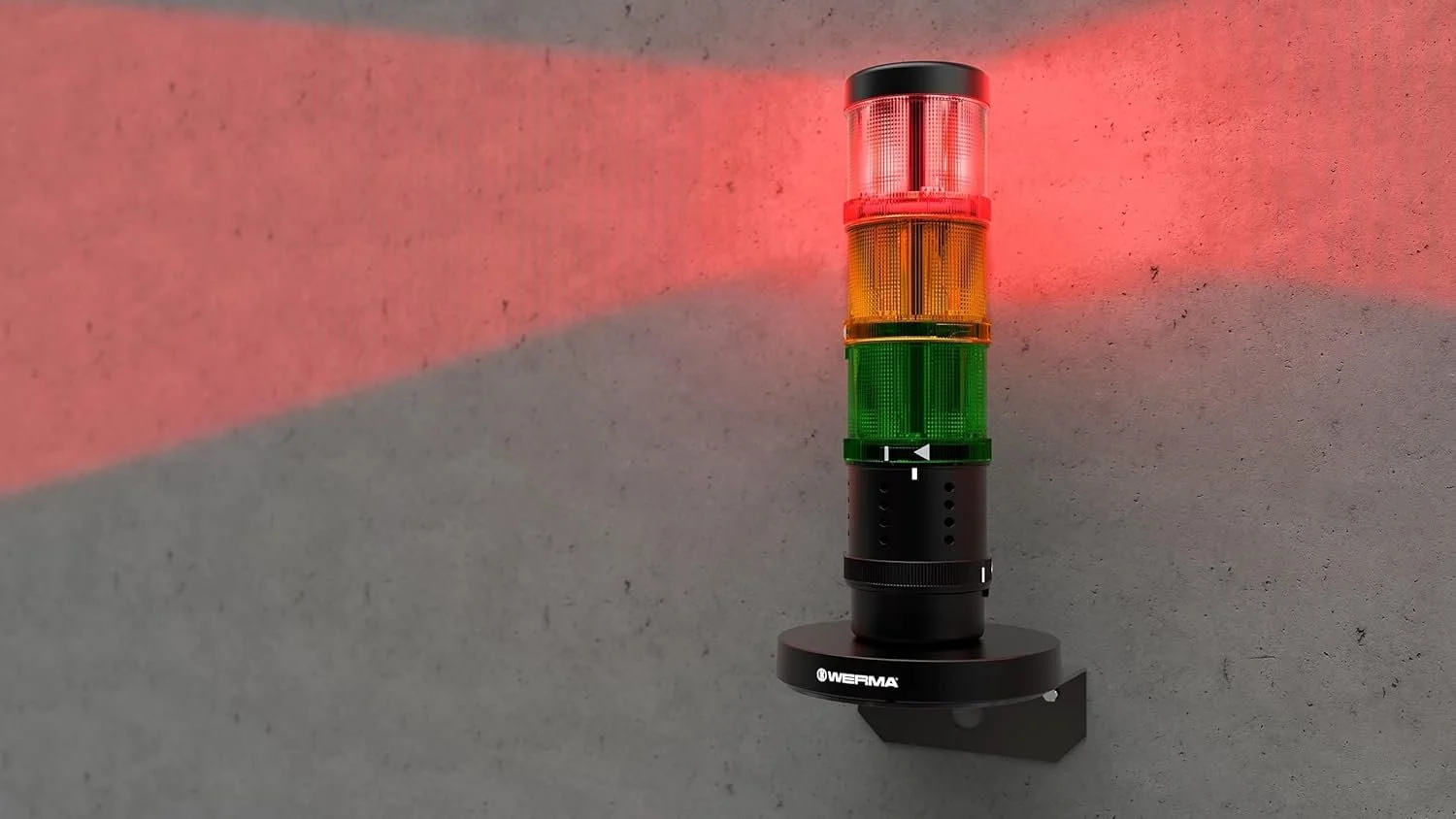 Монітор якості повітря Werma CO2 649.000.10 / NDIR 5000 ppm / Світлофорна Індикація / Чорна, фото №6 Монітор якості повітря Werma CO2 649.000.10 / NDIR 5000 ppm / Світлофорна Індикація / Чорна, фото №6