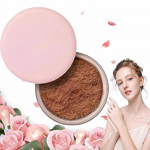 Пудра Allaura Beauty Blurring Fixing Powder, розсипчаста, рожева, водостійка, для всіх типів шкіри, матова, #04 - Фото 1
