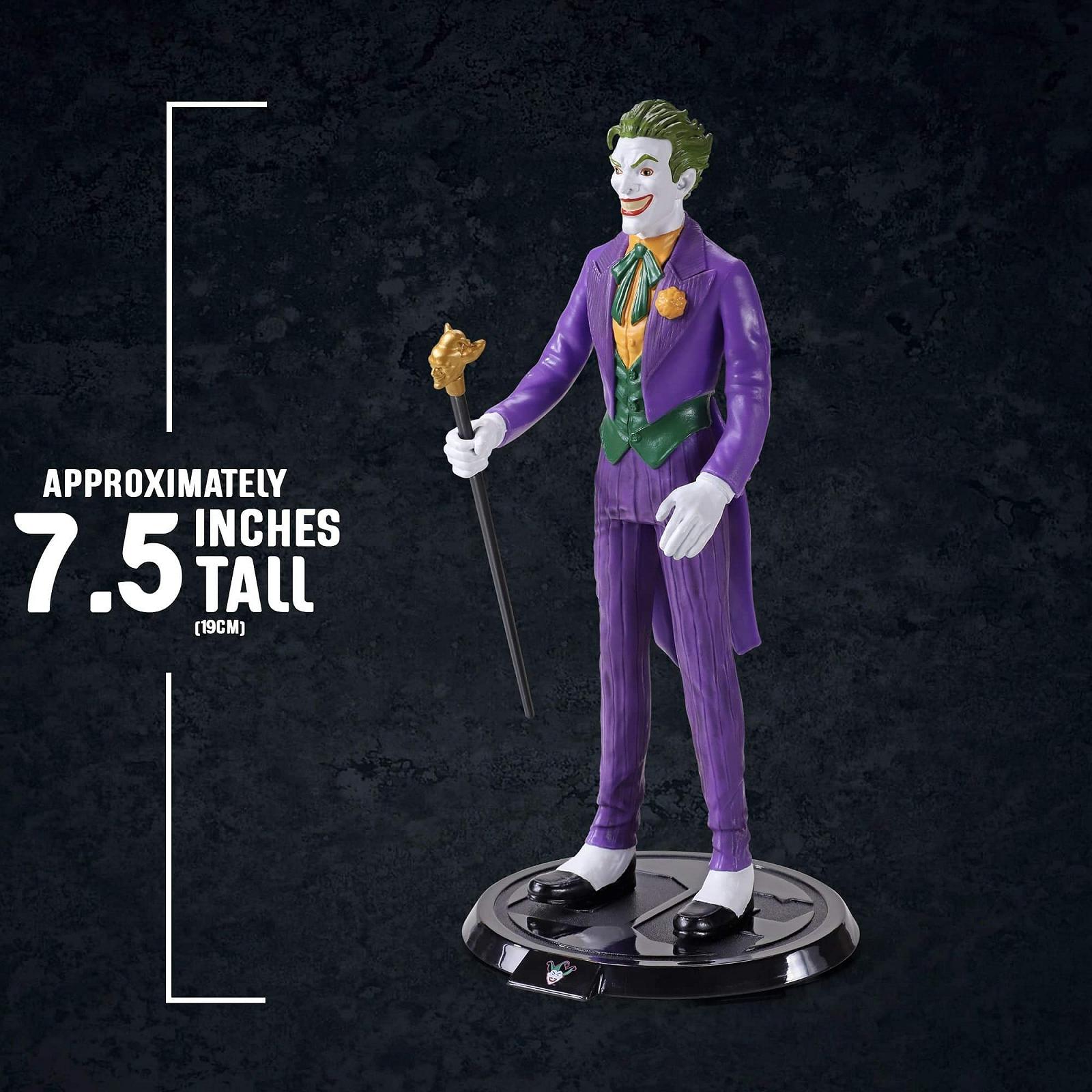 Фігурка гнучка Джокер Noble DC Comics Bendyfigs 19 см, фото №5