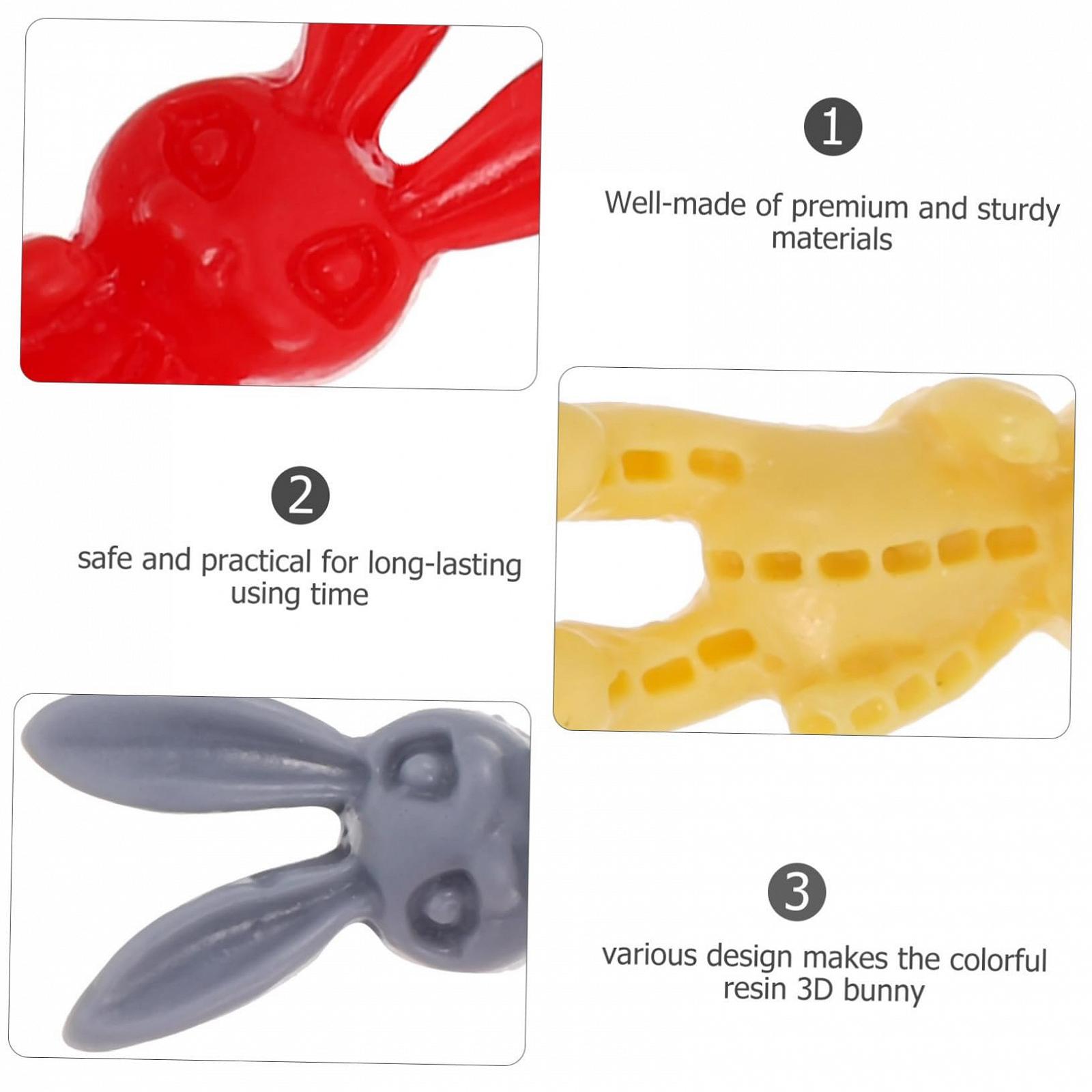 Украшения для ногтей Кролик, 60 шт, фото №5