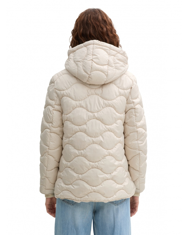 Куртка women's jacket 1044399-29517 Tom Tailor Кремовий XXL, фото №2