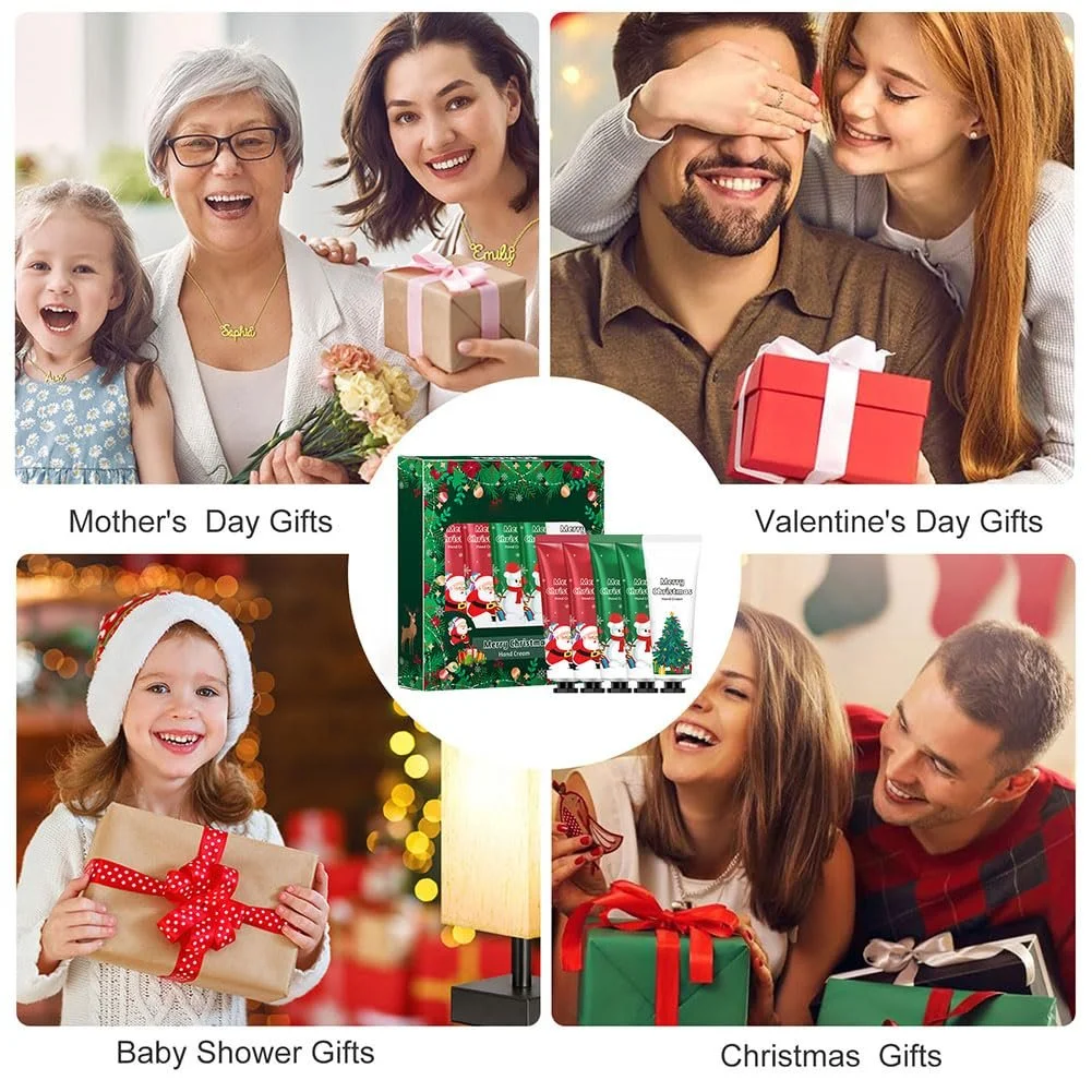 Крем для рук Набір, Різдвяний набір кремів для рук, 5 штук, фото №5 Крем для рук Набір, Різдвяний набір кремів для рук, 5 штук, фото №5