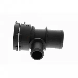 Фланець охолоджуючої рідини VAICO V10-5879 для VW VAG synthetic.ua - Фото 1