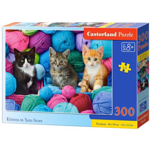 Пазлы Котята в пряже 300 элементов [tsi187757-TSI], фото №1