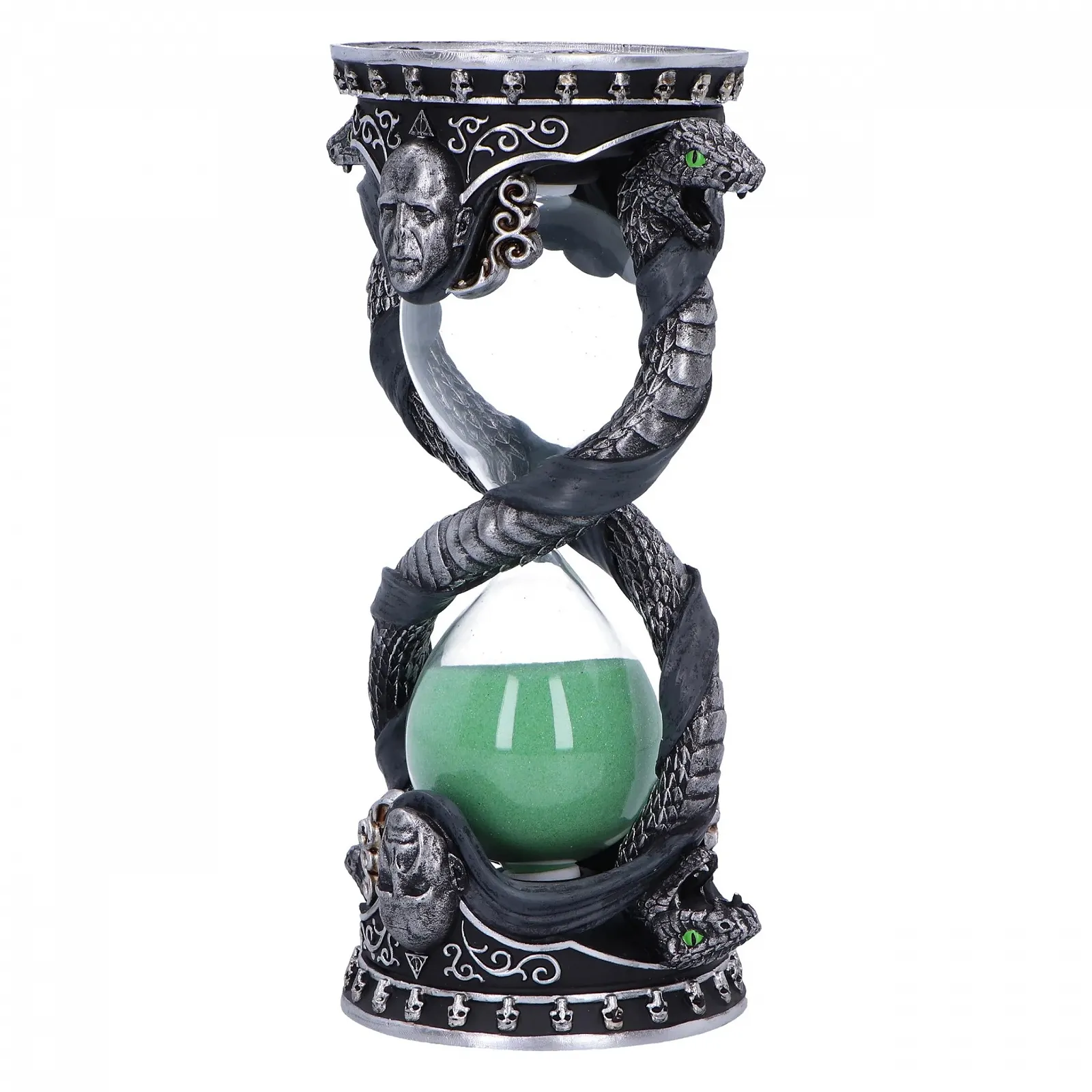 Песочные часы Nemesis Now Harry Potter Lord Voldemort 18.5 см серебристый, фото №2 Песочные часы Nemesis Now Harry Potter Lord Voldemort 18.5 см серебристый, фото №2