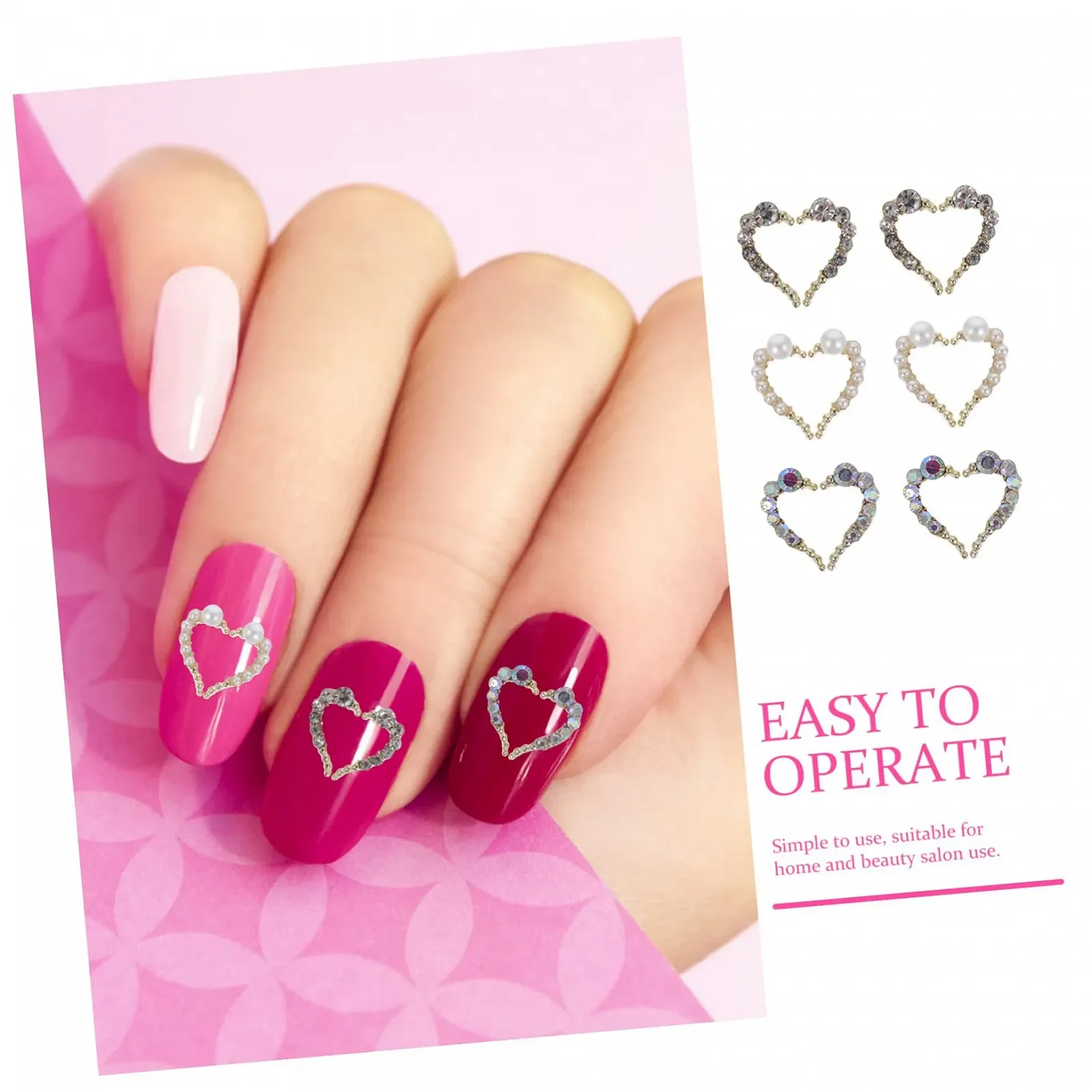 Прикраса для нігтів 36 шт, аксесуари для манікюру, фото №7