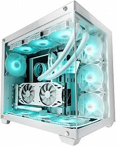 Ігровий корпус для ПК Mars Gaming MCV4 White Tower Custom XXL E-ATX - Фото 1