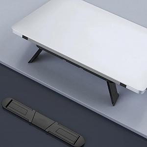 Подставка для ноутбука складная вертикальная настольная портативная synthetic.ua - Фото 1