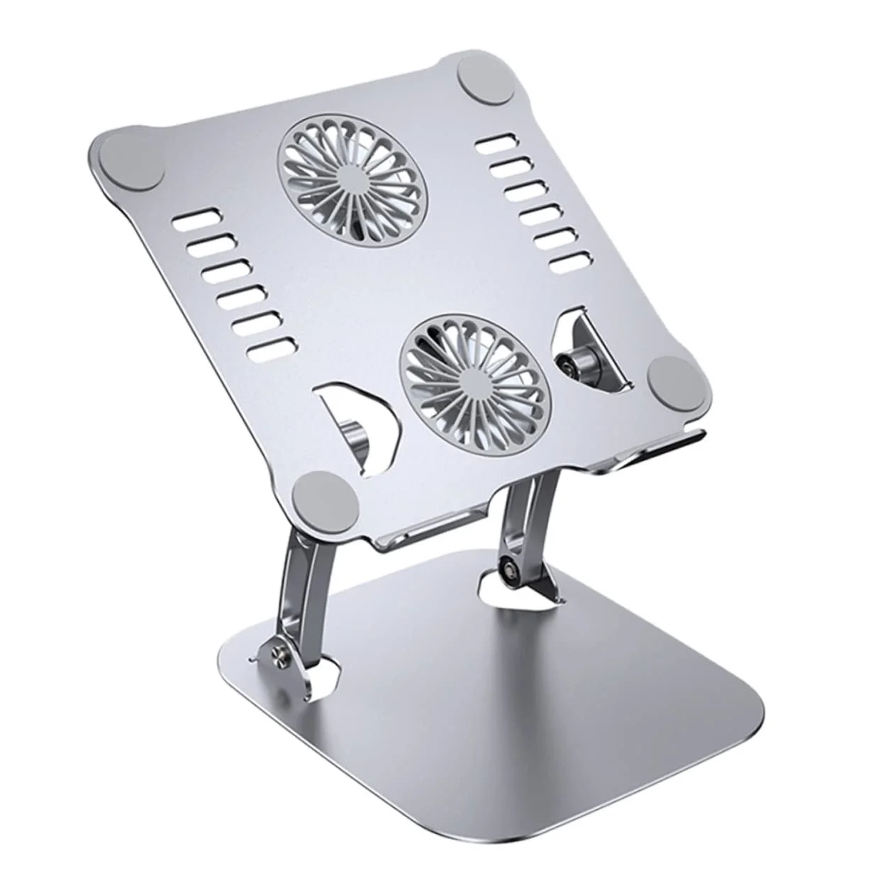 Підставка для ноутбука Tofficu з охолодженням, складана, регульована по висоті, фото №1