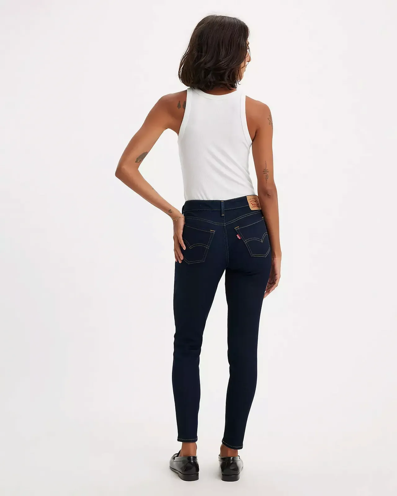 Жіночі джинси Levis - 711 Skinny Cast Shadows - 26 32, фото №3