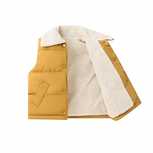 Жилет Generisch Зимний детский Жилет из овчины 2024 synthetic.ua - Фото 1