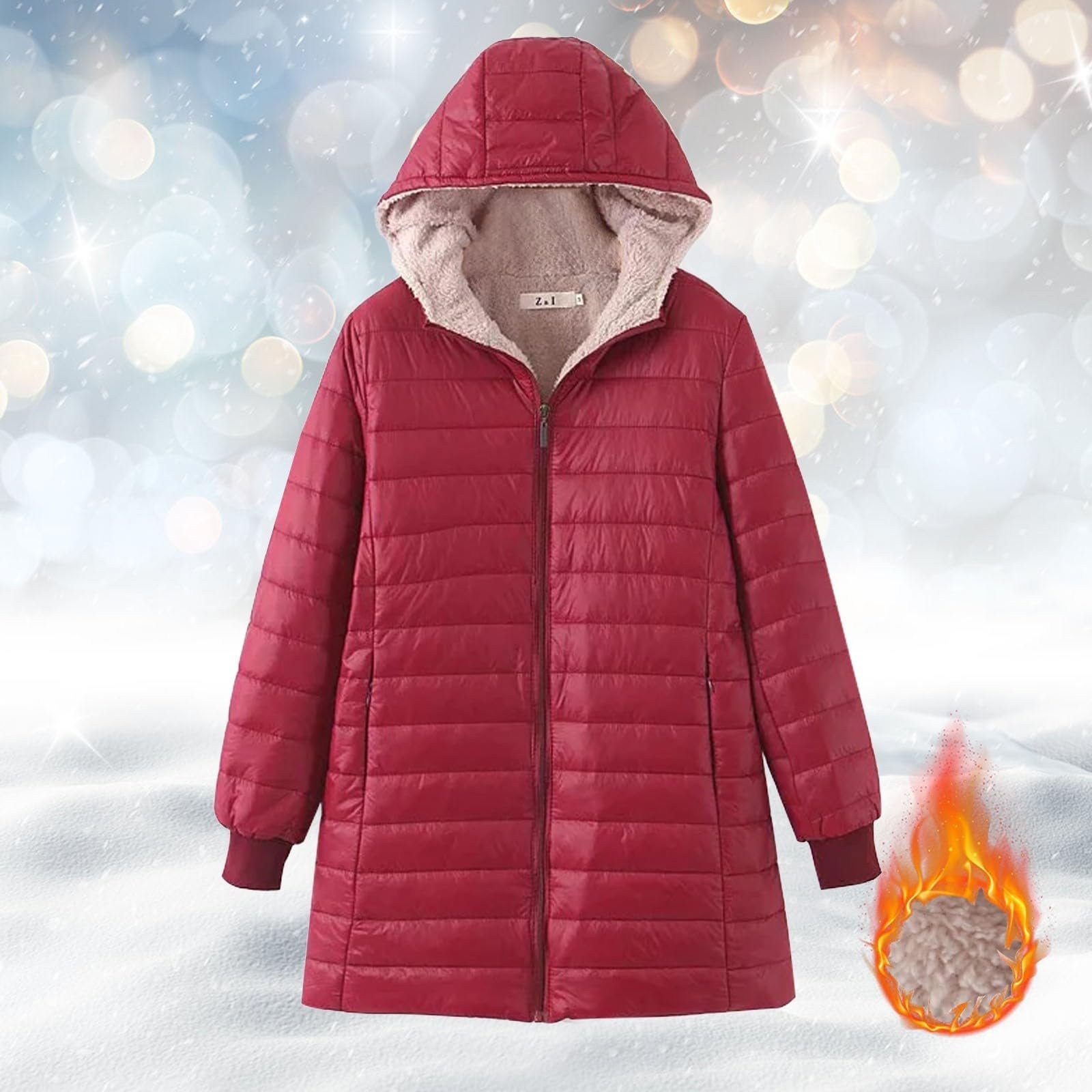 Пуховик Yekdmxop Зимний, фото №2