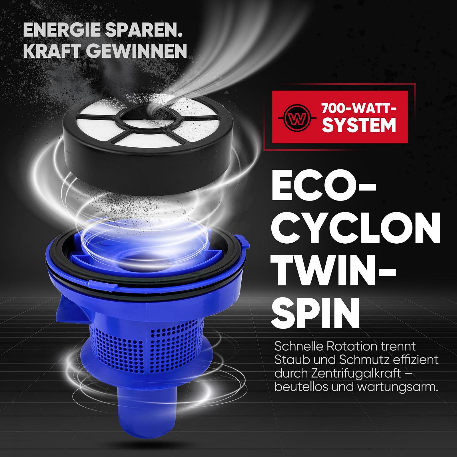 Пилосос Clatronic A BS 1308 700 Вт синій, фото №2 Пилосос Clatronic A BS 1308 700 Вт синій, фото №2