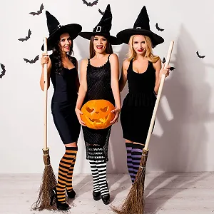 Смугасті панчохи вище колін, 3 пари synthetic.ua - Фото 1