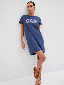Сукня V-SS ME GAP LOGO DRESS 554693-02 GAP Синій XS - Фото 1