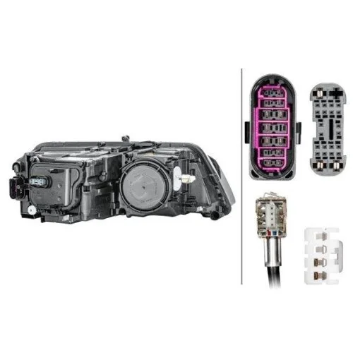 Основна фара HELLA 1ZT 010 192-671 для AUDI, ліва, фото №2