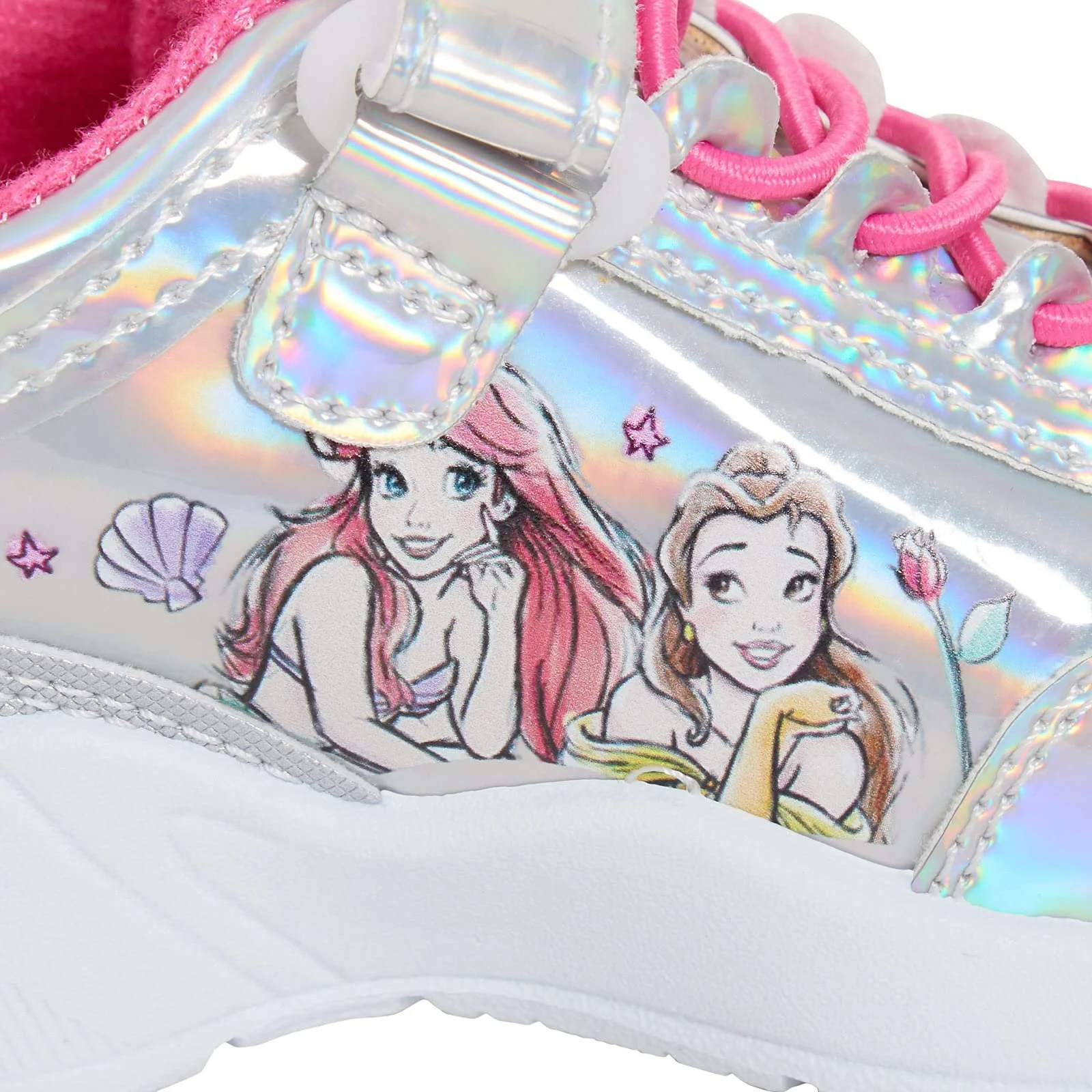 Кросівки Disney Princess Дитячі Сріблястий Голограма Мультиколірний, фото №3