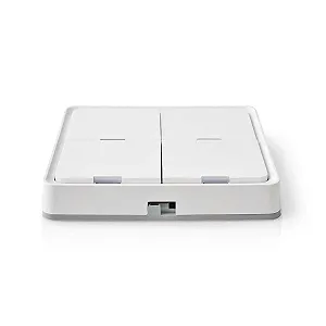 Розумний настінний вимикач SmartLife Zigbee 3.0 Настінний Пластик Білий - Фото 1