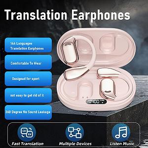 Bluetooth наушники-переводчики, 114 языков, онлайн-перевод в реальном времени, интеллектуальное шумоподавление, поддержка звонков, музыки, интеллектуальные голосовые наушники-переводчики цена на synthetic.ua - Фото 1 Bluetooth наушники-переводчики, 114 языков, онлайн-перевод в реальном времени, интеллектуальное шумоподавление, поддержка звонков, музыки, интеллектуальные голосовые наушники-переводчики synthetic.ua - Фото 1