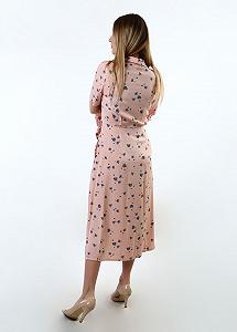 Платье inDresser XS Пудровый (IN-F0291В039Д-Powdery) synthetic.ua - Фото 1