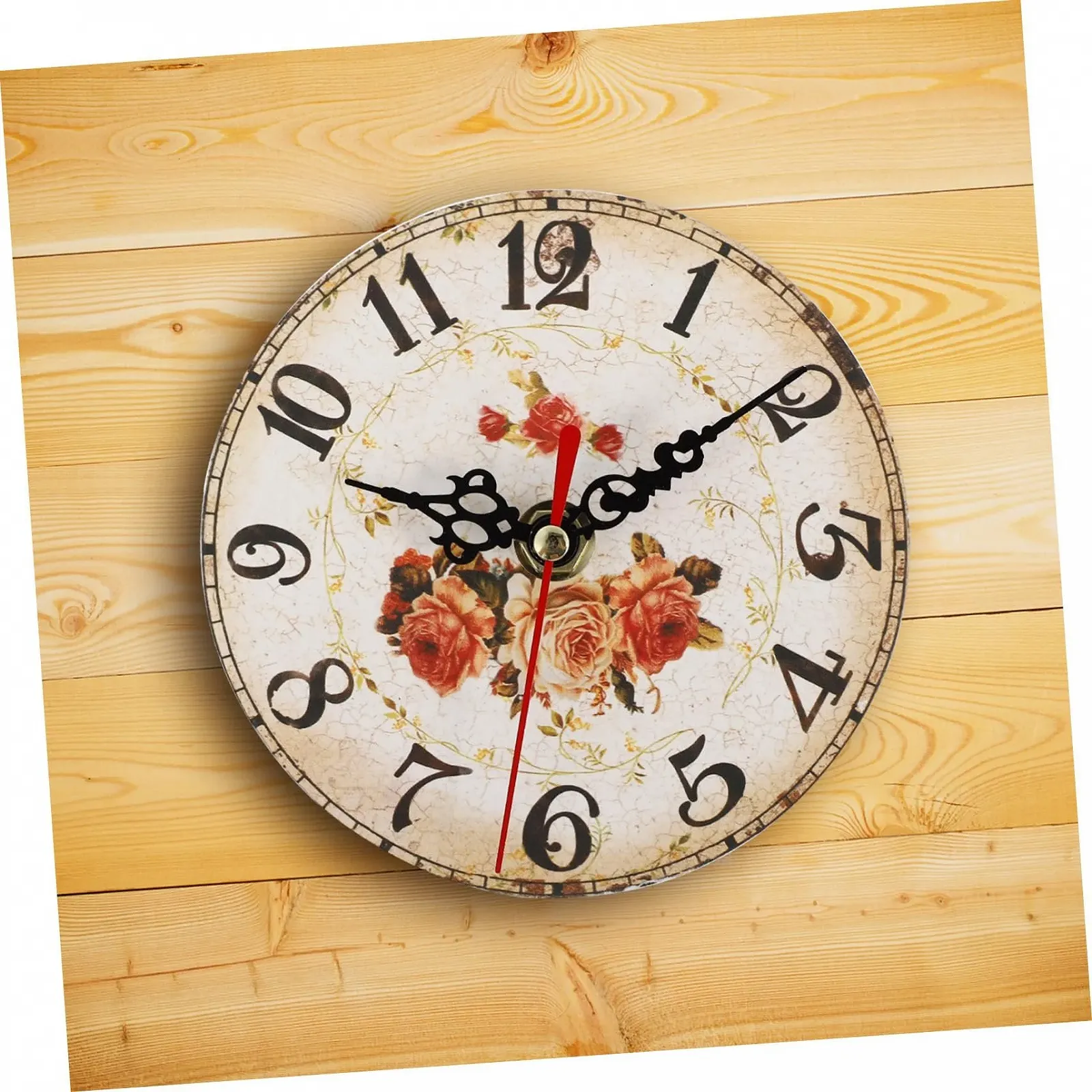 Годинник дерев'яний орнамент FUNOMOCYA, дерев'яний, прикраса для столу, фото №5 Годинник дерев'яний орнамент FUNOMOCYA, дерев'яний, прикраса для столу, фото №5