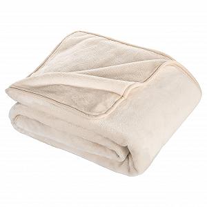 Покривало Moon Кашемір Відчуття Зроблено з перероблених матеріалів 150 x 200 см Бежевий - Фото 1