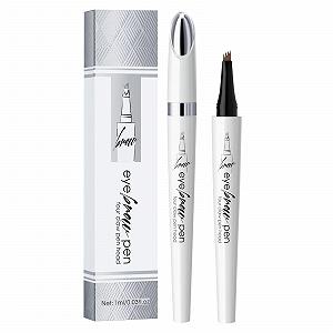 Олівець для брів Magic 3D Micro 4 Fork Tip Waterproof 01-Літній Коричневий - Фото 1