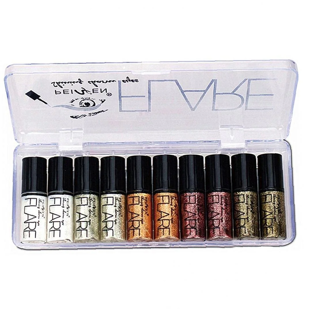 Рідка Підводка для очей Блискуча 10шт/набір, фото №1