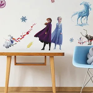 Наклейки на стіну RoomMates Disney Frozen 2 RMK4075SCS 21 шт. synthetic.ua - Фото 1