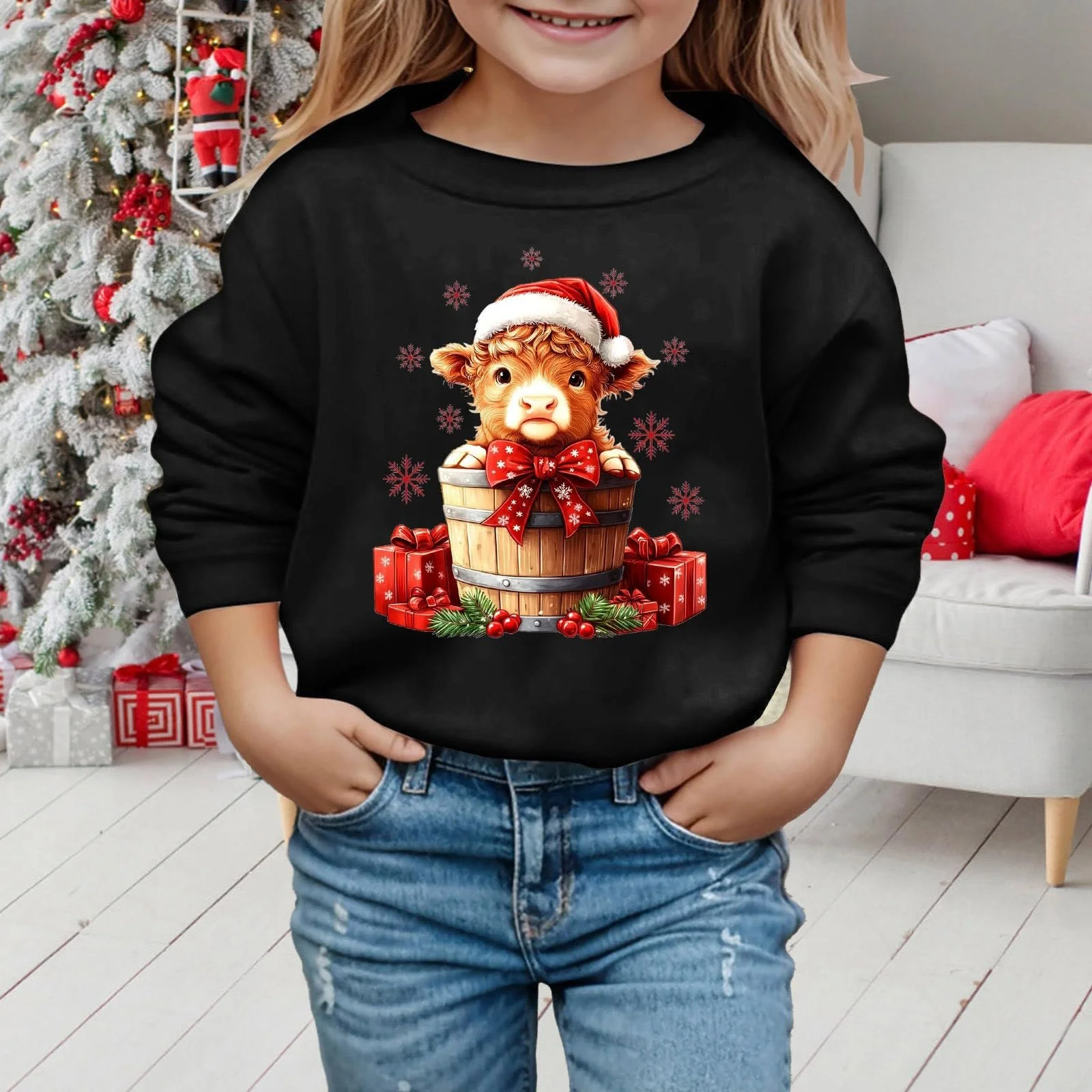 Дівчинка Толстовка з довгими рукавами, фото №3