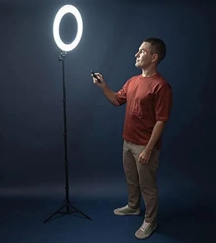 Кільцева лампа Streamplify SPIR-LZ1422211 Чорна, фото №7 Кільцева лампа Streamplify SPIR-LZ1422211 Чорна, фото №7