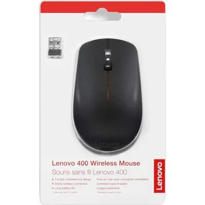 Мышка Lenovo 400 Wireless Black (GY50R91293), фото №7 Мышка Lenovo 400 Wireless Black (GY50R91293), фото №7
