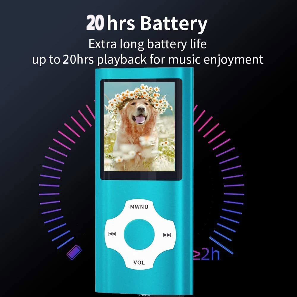 MP3 плеер Hotechs Slim Design 32GB Card Digital LCD Display 1.8 Inch FM Radio, фото №3