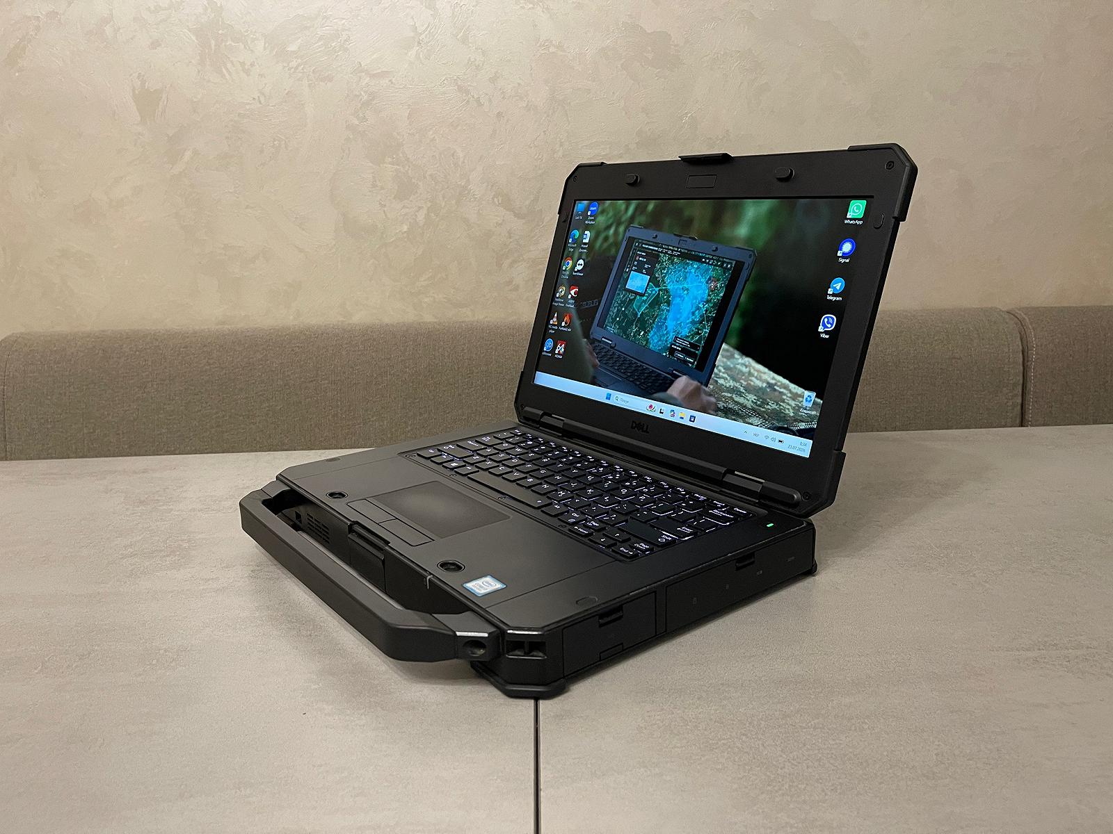 Защищенный ноутбук Dell 5424 Rugged, 14" FHD IPS 1000 nit, i7-8650U, 16GB, 256GB, Radeon RX 540 4GB, фото №3