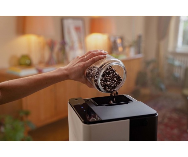 Nivona Кавомашина CUBE 1.4л, зерно автомат капуч авторецептів 4 бежево-чорний, фото №2