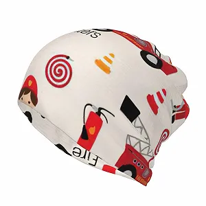 Тонкая повседневная шапка-бини JBYJBX с принтом чешуи русалки - Фото 1