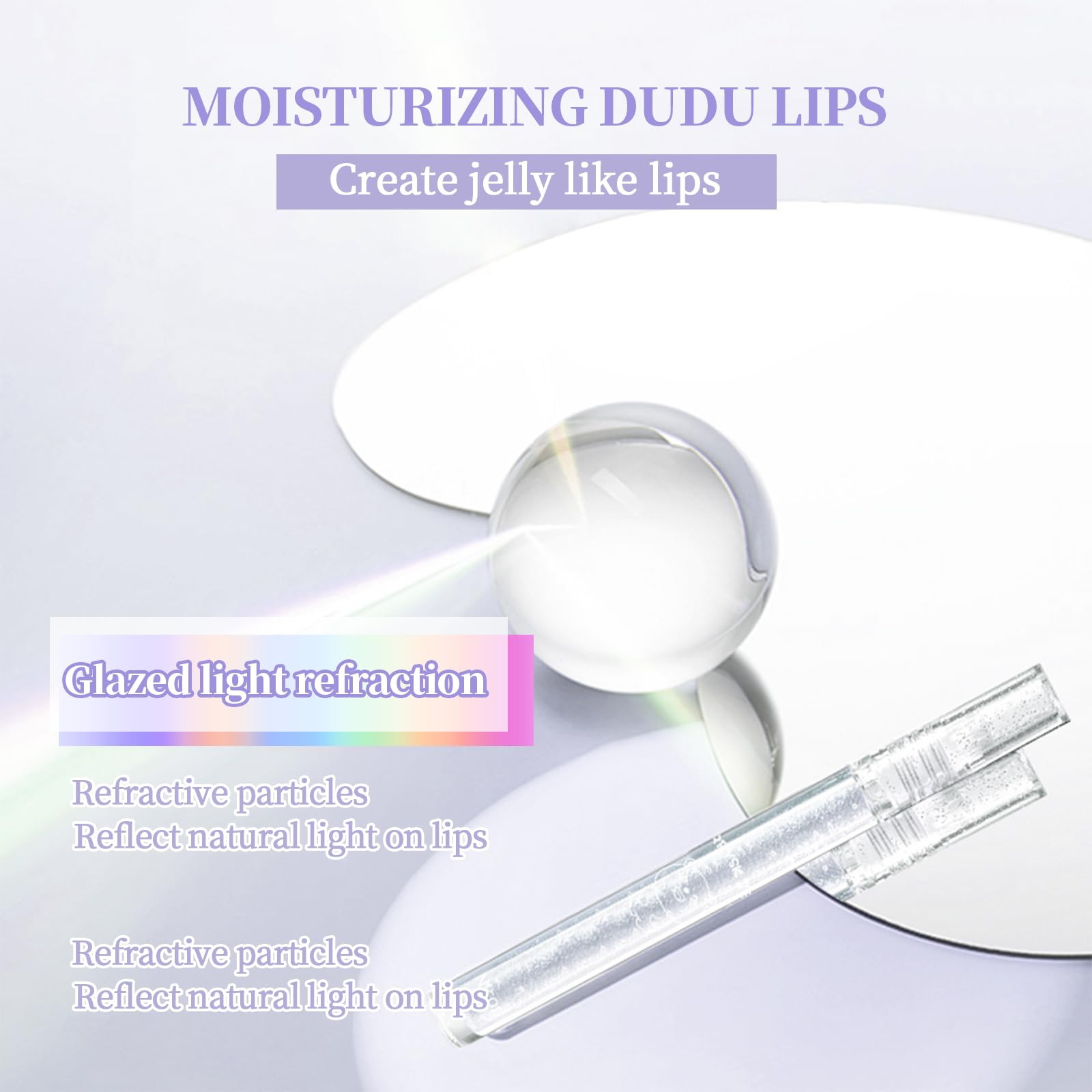 Набор Likesing из 2 блесков для губ Lip Oil Glitter 24 часа Красный, фото №7