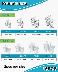 Набір затичок від хропіння (8 шт.) Багаторазові від хропіння Силіконові synthetic.ua - Фото 1