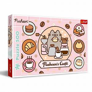 Пазл Trefl Pusheen in a Café 500 елементів 480 x 340 мм - Фото 1
