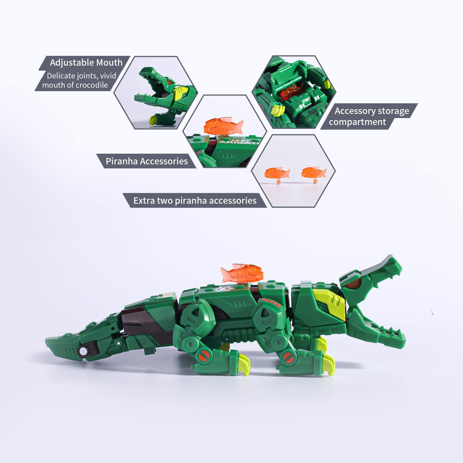 Игрушка-трансформер 52TOYS Beastbox Series Teardrop, разноцветная, фото №3