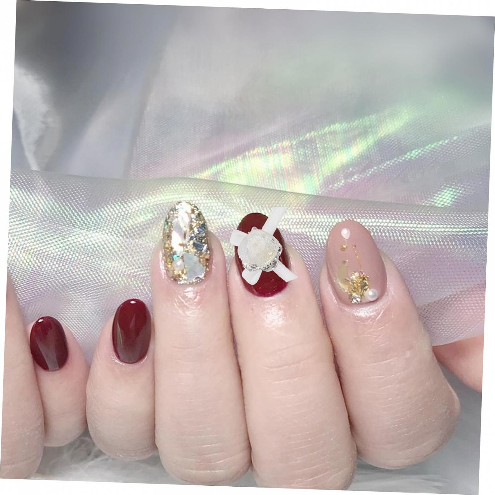 Украшение для ногтей Бант FRCOLOR Набор 8шт., фото №8