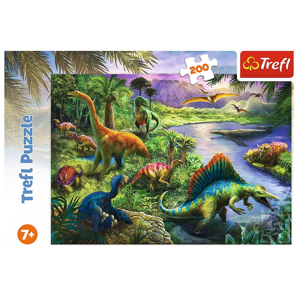 Пазл Trefl Dinosaur 200 элементов 7+, фото №2