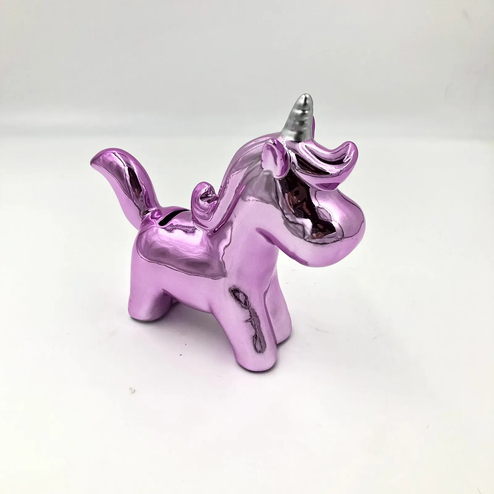 Скарбничка Єдиноріг керамічна глянцева, фото №5