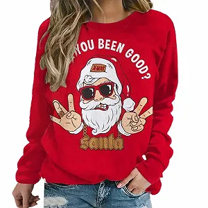 Женский рождественский свитер - Фото 1