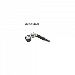 Натягувач ременя, поліклиновий ремінь SKF VKMCV 51028 для MERCEDES-BENZ - Фото 1