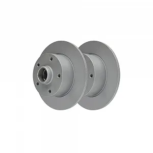 Гальмівний диск ATE 24.0110-0201.1 для SKODA VAG задня вісь - Фото 1