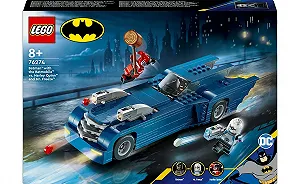 Конструктор Лего LEGO Super Heroes DC Бетмен на бетмобілі проти Харлі Квін і Містера Фріза (76274) - Фото 1
