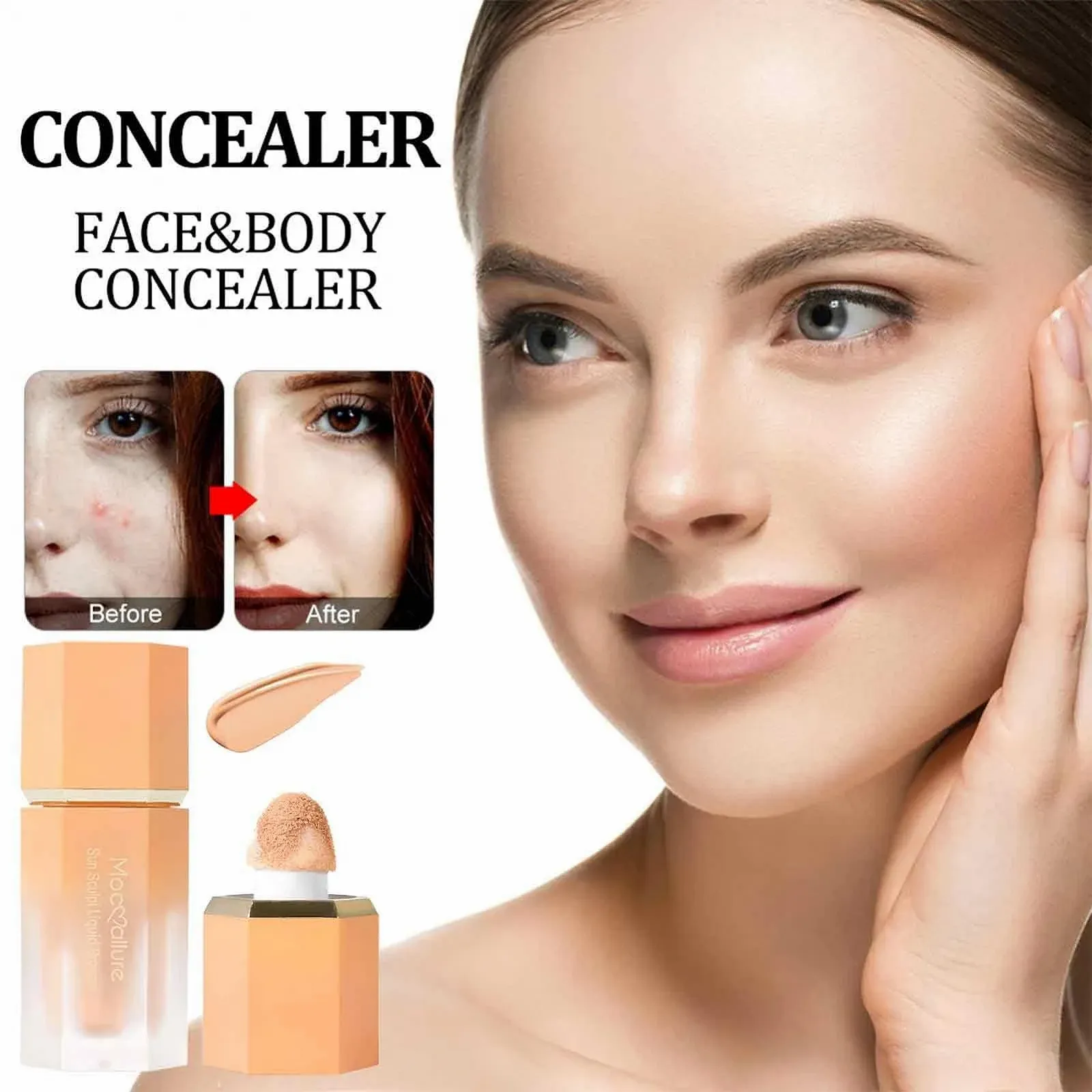 Рідкий консилер Pw tools 5.2 мл Водонепроникний, фото №2