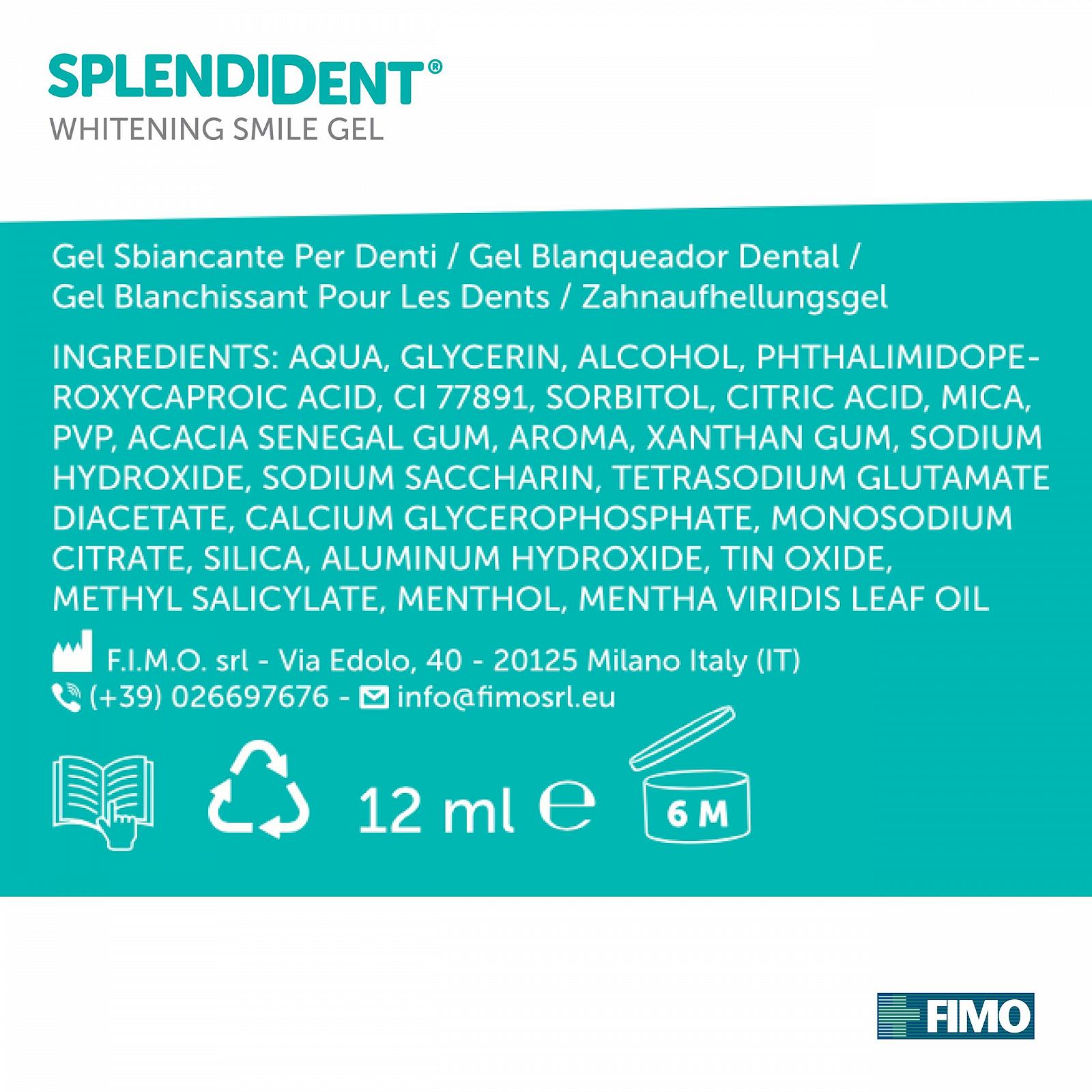 Гель для відбілювання зубів Splendident Advanced Formula PAP, фото №7 Гель для відбілювання зубів Splendident Advanced Formula PAP, фото №7