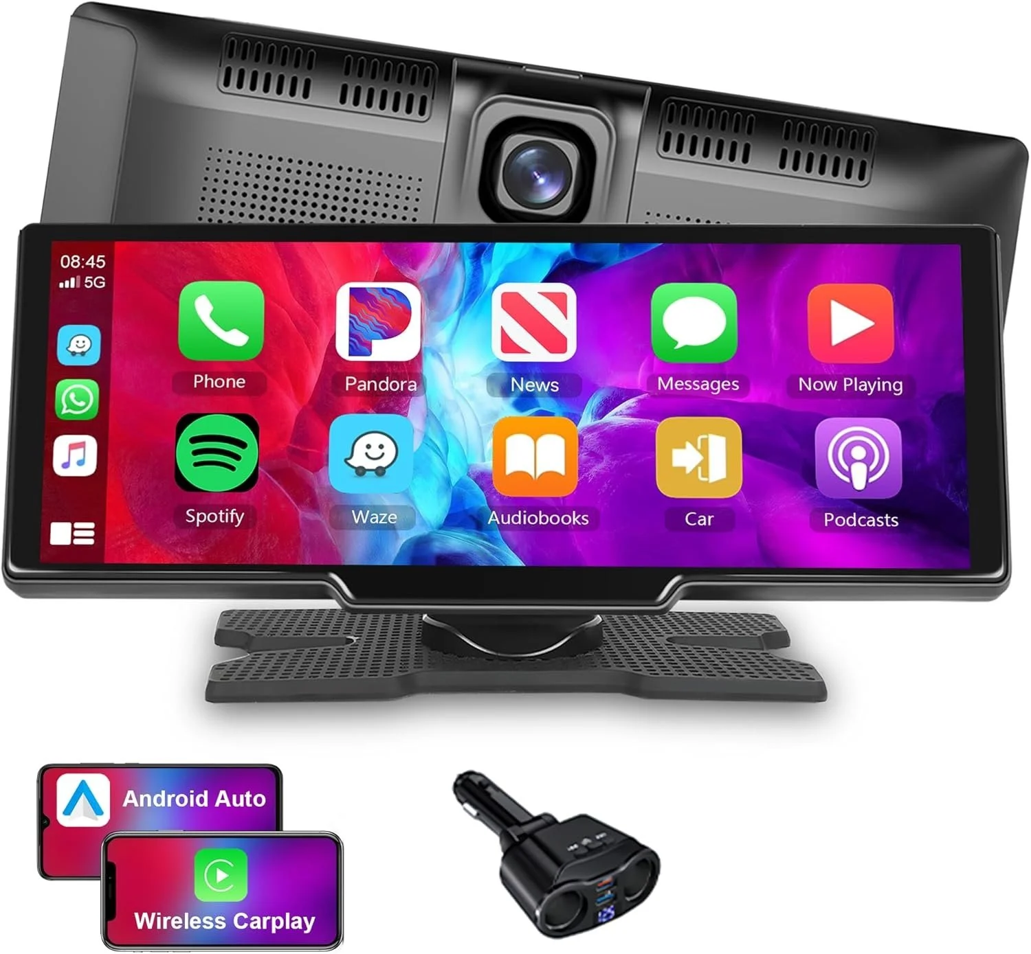 Автомагнитола Rimoody A3086W3-AM23EUC211 / 9.3" / Сенсорная / Apple CarPlay / Android Auto / Bluetooth / WI-FI / USB / AUX / TF slot, фото №1